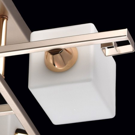 Tetro ceiling chandelier, 5x60W E14, metal 65x65x20 cm-10