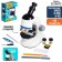 Game set "Laboratory microscope", a rotating lens with backlight, an increase in X40, 100, 400