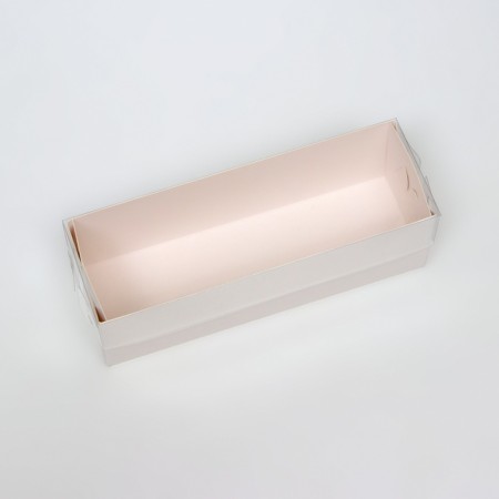 Box for Makarun, with a lodge, white 16.5 x 5.5 x 5.5 cm-1