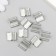 Fitting holder T-shaped metal 1.3x1.5x1 cm