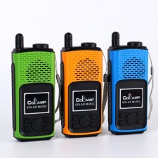 Battery Light, 1500 mAh, radio, column, USB-boiling, with a solar battery, mix