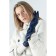 Gloves are female, dimensionless, without insulation, blue color