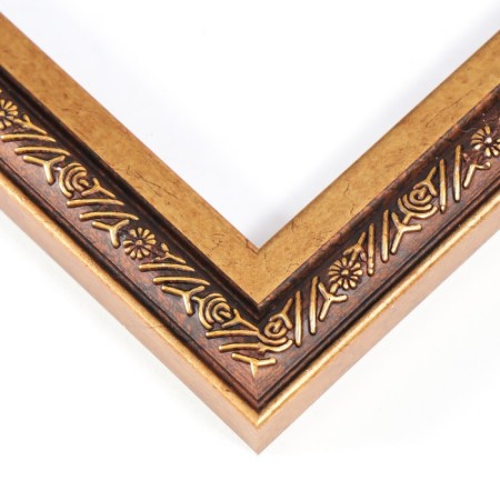 Photo frame plastic 30x40 cm "Niva" Old gold-1