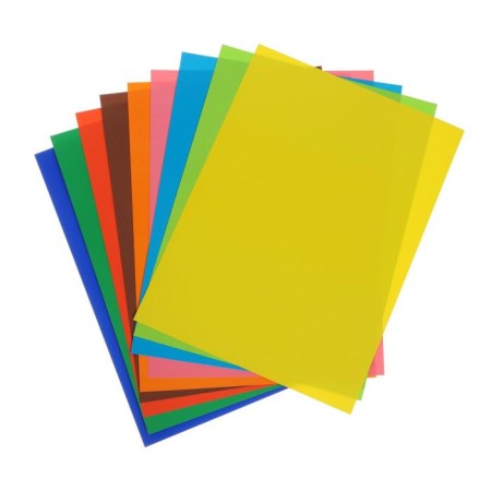 Cardboard of color two -way A3, 10 sheets, 10 colors "28", block 190 g/m²-2