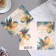 Postcard "Let dreams come true on a wonderful birthday!" embossing, congregre, leaves, white