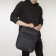 Male bag, luris, black color