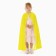 Carnival cloak for children, plush lemon, length 95 cm