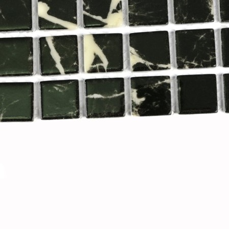 Glass mosaic Bonaparte Mia Black (Glossy), 300x300x4 mm-1