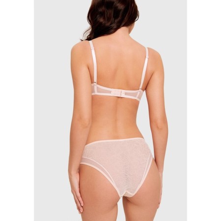 Women's bra, size 75C, light pink color-3