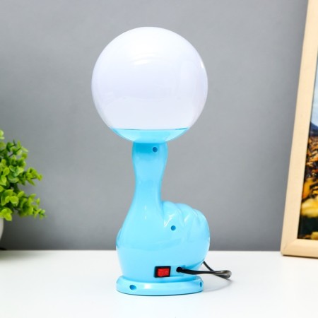 Huggler desktop LED 3W 3000k Blue 7.5x7.5x26 cm Risalux-4