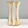 Sabina desktop lamp E14 40W Gold white 20x20x34cm