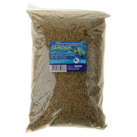 Daphnia fish food, package, 100g