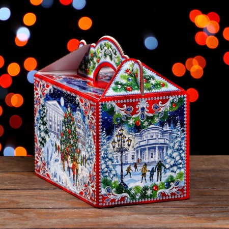 Gift box "on the rink" 20 x 12 x 19 cm-3