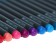 A set of capillary handles 20 colors Faber-Castell Grip 0.4 mm, in a plastic case