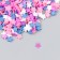 Decor for creativity plastic "Starfetti" 0.5 cm 20 g
