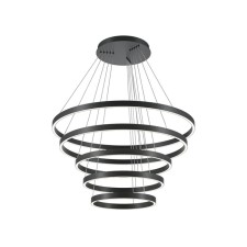 Светильник подвесной Maytoni MOD058PL-L200BK, LED, 174Вт, 90х90х300 см, 3100Лм, цвет чёрный