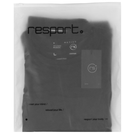 Male Resport thermal underwear, kit: longshit, leggings, size S, black-17