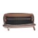 Women's wallet, metal zipper, size 9.5x19 cm, color brown shore