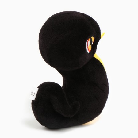 Soft toy "Snake", black and yellow, for the New Year-3