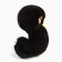 Soft toy "Snake", black and yellow, for the New Year