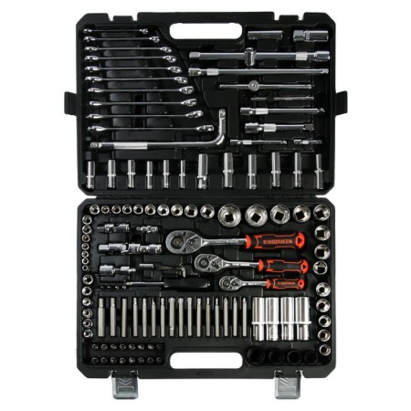 Car instrument Car Kingqueen 09207, 1/4 3/8 1/2 ", 128 items-1