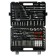 Car instrument Car Kingqueen 09207, 1/4 3/8 1/2 ", 128 items