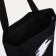 Shoper bag without fastening, black color