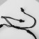 Skull bracelet cartoon, black and white color, d = 6 cm
