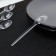 Spoon plastic disposable tea, 12.5 cm, transparent color
