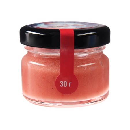 Honey mousse "Verified New Year", with raspberries, 30 g