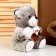 Soft toy "Mishutka with the heart", 25 cm, color mix