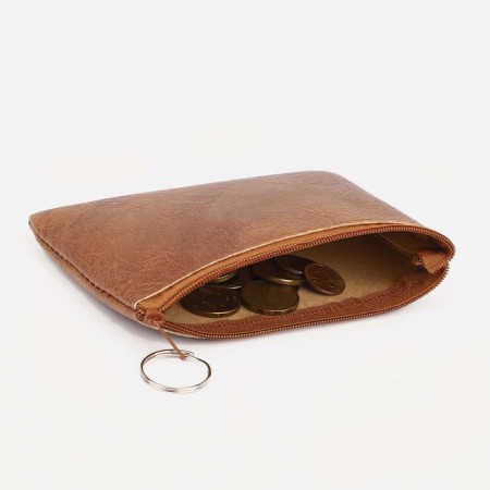 Women's wallet with lightning, the color is light brown-2
