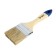 Brush flat tundra, natural bristles, wooden handle, 2.5 ", 63 mm
