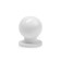Handle button Cappio RK146, D = 25 mm, white color