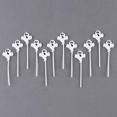 Skewers "Ghost", in the set 12 pcs., White color-2