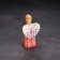 Souvenir "Angel" mini, 6x3.5 cm, selenite
