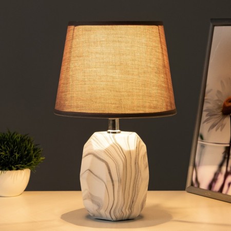Table lamp 16407/1 E14 40W gray 20x20x32.5 cm Risalux-1