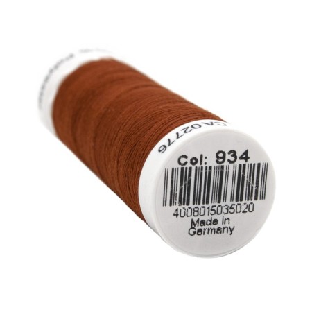 SEW-HALL thread for all materials, 200 m, 748277 (934 brown-terracotta)-1