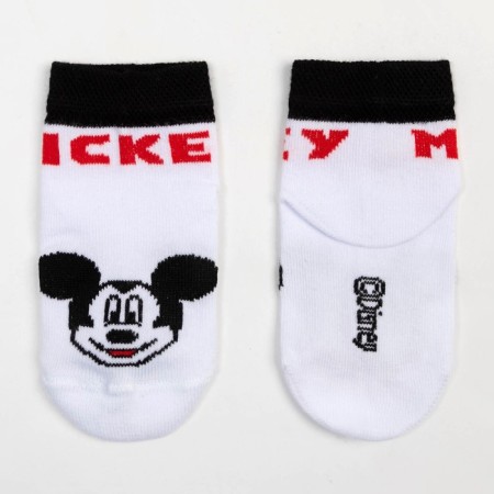 Socks "Mickey Mouse", Mickey Mouse, White, 8-10 cm