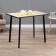 Dining Modern Mini Laksi, 892x585x750, Black /Irish oak