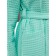 Women's waffle bathrobe Pandahug Ornella, size 44-46, mint color