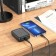 External battery Hoco J96, 5000 mAh, 1 USB, 2 A, display, black