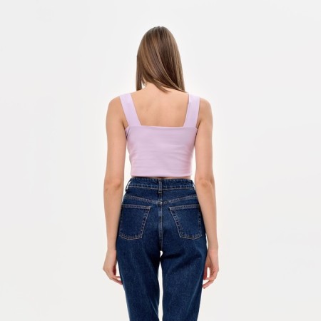 Top female minku: Basic line Lavender color, rr 44-2