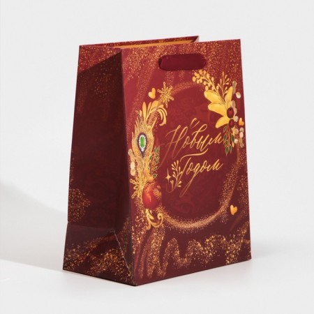 Package laminated vertical “Fairy Tale”, MS 18 x 23 x 10 cm, New Year-1