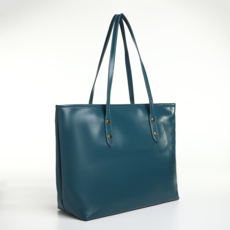 Women's bag with lightning, blue color-2
