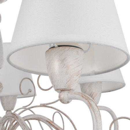 Bridget chandelier 5he14 40W patinated gold 59x59x32 cm Bayerlux-8