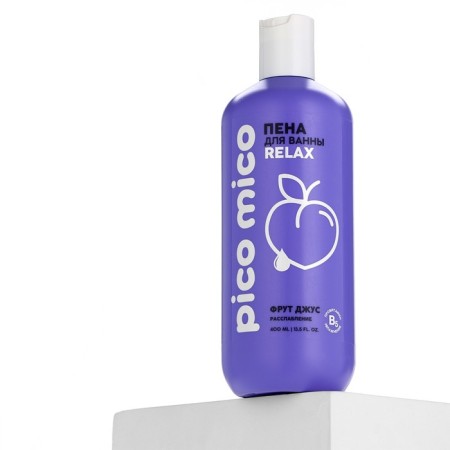 Bath foam, relaxation, 400 ml, Frut Jus, Pico Mico aroma, Pico Mico-10