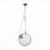 Suspension lamp ST LUCE. SL550.103.01. Senza. 1x60 W, E27, 25x25x27 cm, chromium color