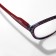 Ready glasses GA0045 (Color: C4 Red Print; Diopter: -3.5; Toning: No)