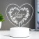 Light "Favorite Mom" ​​Led RGB Risalux